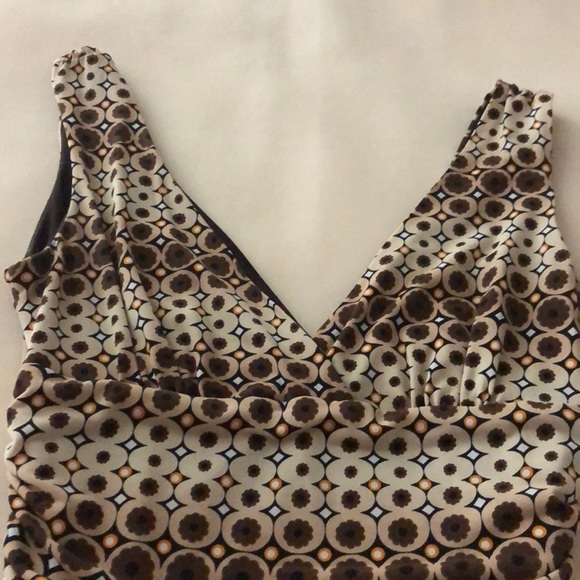 Brown Printed Rampage Dress - Picture 4 of 7